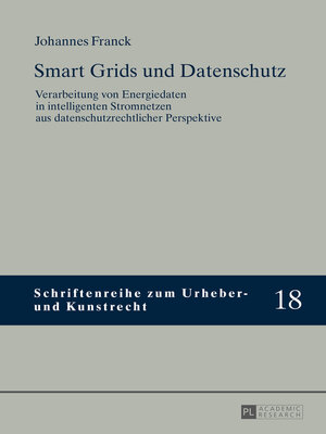 cover image of Smart Grids und Datenschutz